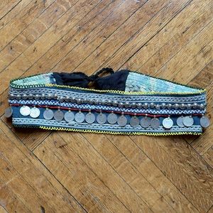 Vintage Anthro coin belt size smal